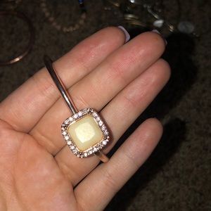 rose gold/ivory bracelet *NEVER WORN*